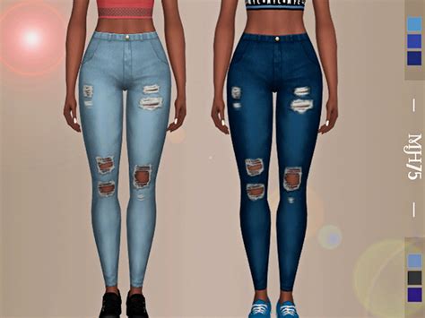 Nevaeh Jeans By Margeh 75 At Tsr Sims 4 Updates