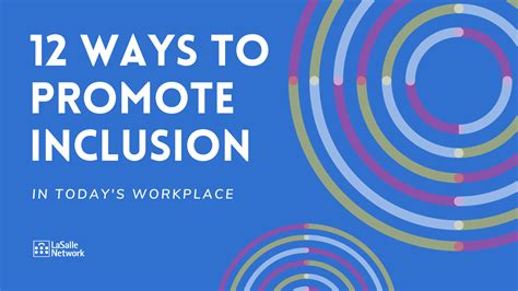 12 Ways to Promote Inclusion in Today's Workplace | LaSalle Network