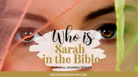 Who Is Sarah In The Bible Bible Verses For You 2022