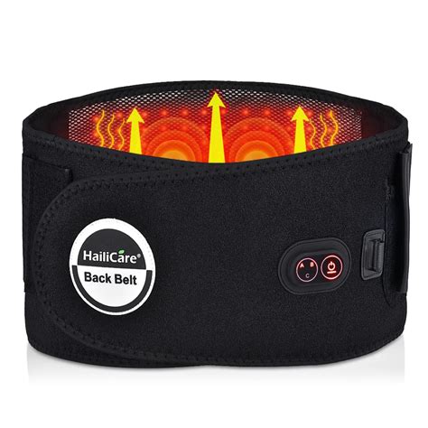 Far Infrared Heated Therapy Waist Massage Low Back Belt Herniated Disc