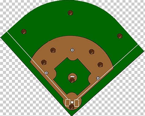 Baseball Field Baseball Positions Softball Diagram Png Clipart Angle