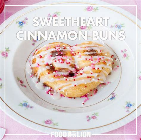 valentines day food food lion cinnamon buns meal ideas meal planning sweet treats sweets