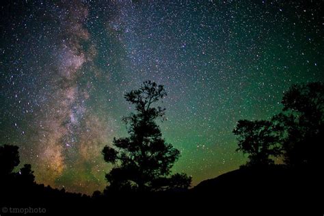 Great Basin National Park Gece Gökyüzü Görüntüleri Gökyüzü Gece