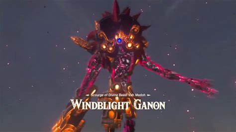 Breath Of The Wild Windblight Ganon To Master Sword Youtube