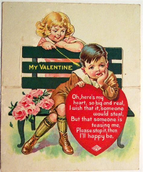 vintage valentine s day card dave flickr