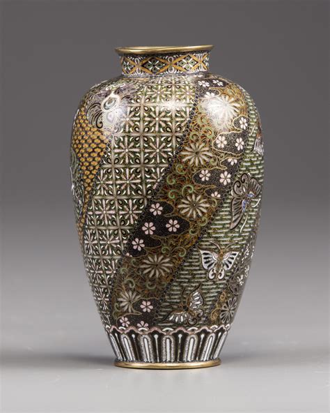 A Japanese Cloisonné Vase Oaa