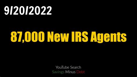 87000 New Irs Agents Youtube