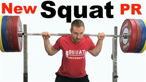 How To Increase Your Squat New Pr Youtube