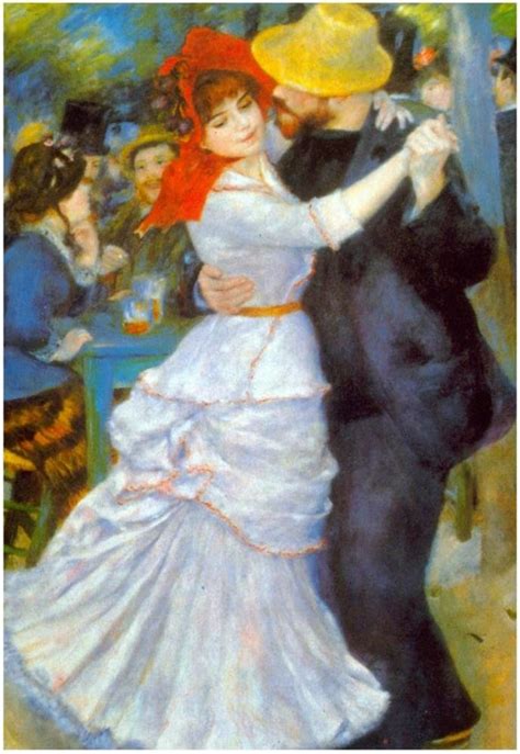 Pierre Auguste Renoir Dance At Bougival Art Print Poster 13