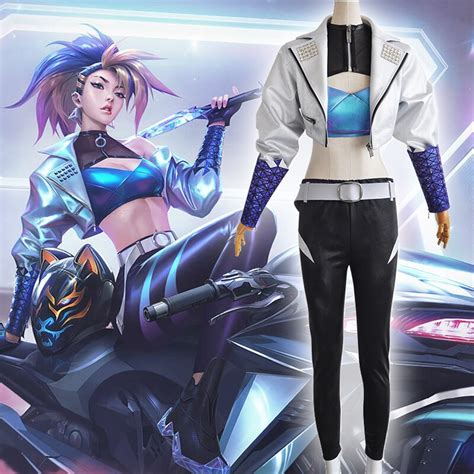 Game Lol Cosplay Costumes The Rogue Assassin Akali Cosplay Costume Kda All Of Akali Skin