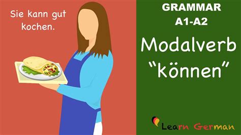 Learn German German Grammar Können Modal Verbs Modalverben A1 Youtube