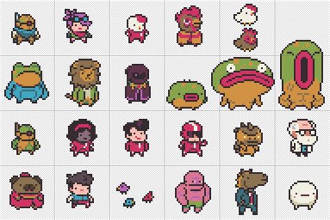 Pixel Characters Pixel Art Characters Pixel Art Games Pixel Art Reverasite