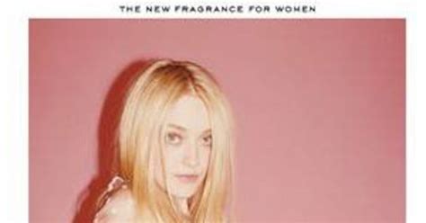 Dakota Fanning S Sexually Provocative Perfume Ad Banned In Britain E Online