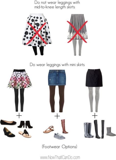 Guide 2 Of 3 Leggings And Skirts How To Wear Leggings With Skirts To