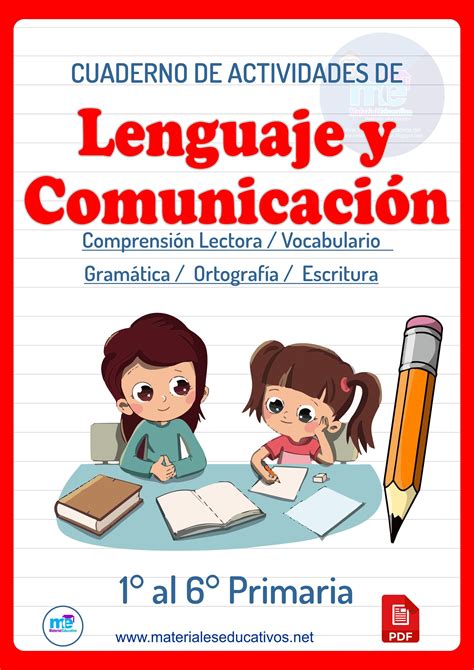 Cuaderno De Lenguaje Y Comunicación 1° Al 6° Primaria Literatura Para