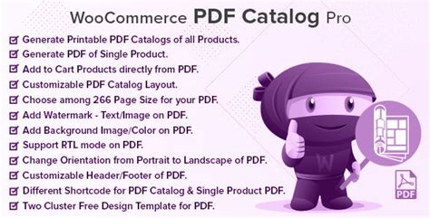 WooCommerce PDF Catalog Pro by RedefiningTheWeb | CodeCanyon
