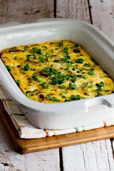 Ground turkey is super cheap so it's great for when you're feeding a family. Slow Cooker Egg Casserole with Sausage, Peppers, and ...