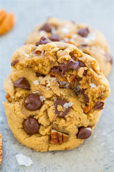 Chocolate Chip Pecan Cookies With Browned Butter Averie Cooks