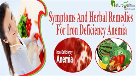 Ppt Symptoms And Herbal Remedies For Iron Deficiency Anemia