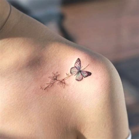 Tiny Butterfly Tattoo Min Ecemella