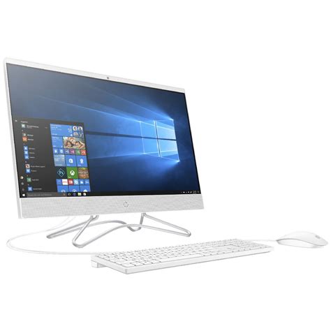 Hp 24 All In One Desktop Computer Dual Core White 192545201216 Ebay