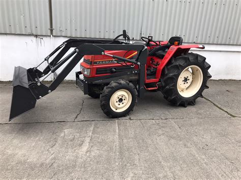 Yanmar Fx Compact Tractor With New Front Loader Compact Tractors My