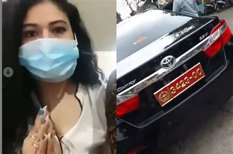 Viral Video Wanita Pamer Pelat Dinas Tni Bodong Ternyata