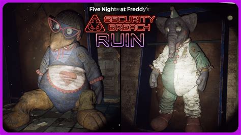 Exploring Fake Gregory Mimic Hideout Fnaf Security Breach Ruin