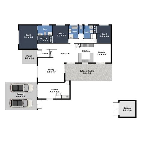 Using our free online editor you can make 2d blueprints and 3d (interior) images within minutes. 2D floor plan made with floorplanner.com in 2020