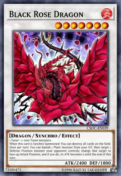Black Rose Dragon Decks And Ruling YuGiOh Duel Links GameA