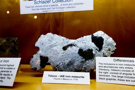 Ucla Meteorite Collection Los Angeles California Atlas Obscura