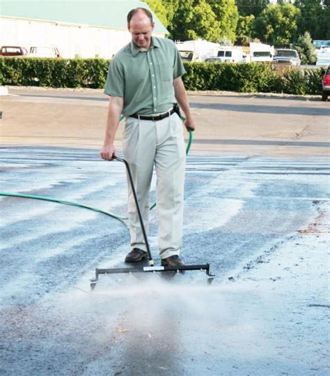 This Power Washing Broom Is A Genius Way To Clean Your Patio Or Garage