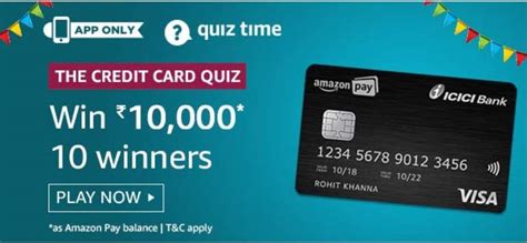 Compare amazon business credit cards and find the right one for your business. (4 Apr - 24 Apr) Amazon Credit Card Quiz - Win Rs 10000 - AllTrickz