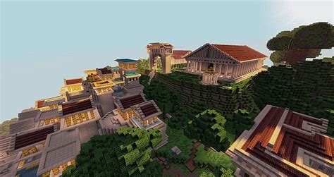 Temple Of Poseidon Minecraft Project