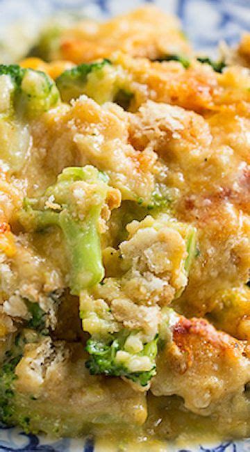 Drop (washed and roughly chopped) broccoli florets into water when it reaches boiling. Broccoli Cheddar Chicken (Cracker Barrel Copycat) - Spicy ...