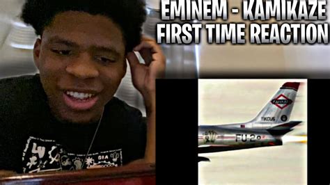 First Time Hearing Eminem Kamikaze Reaction Youtube