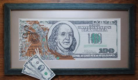 Irina Truhanova 100 Dollars Bill 100 Dollar Bill Bank Notes Collage