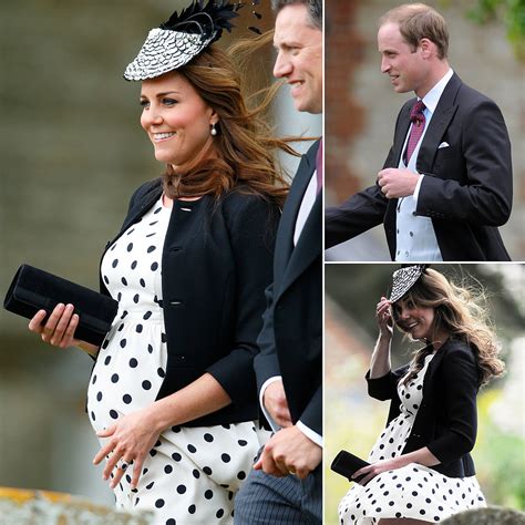 Pregnant Kate Middleton At A Wedding Photos Popsugar Celebrity