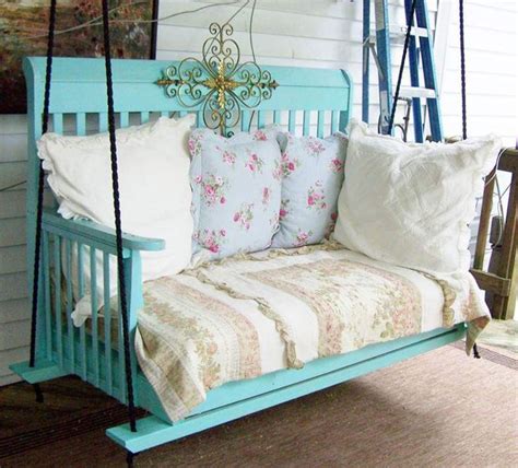 Crib Made Into A Porch Swing Crib Swing Old Cribs Chairs Repurposed