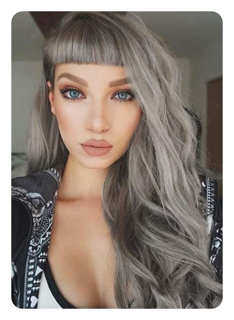Many famous women will never give up this passion. 104 Long And Short Grey Hairstyles 2020 - Style Easily