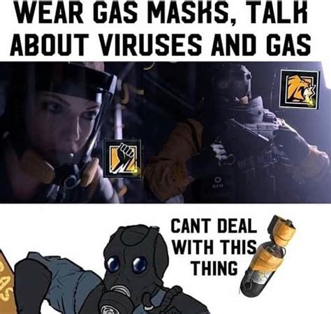 What Is In The Canister Rainbow Six Siege Memes Gamer Humor Memes