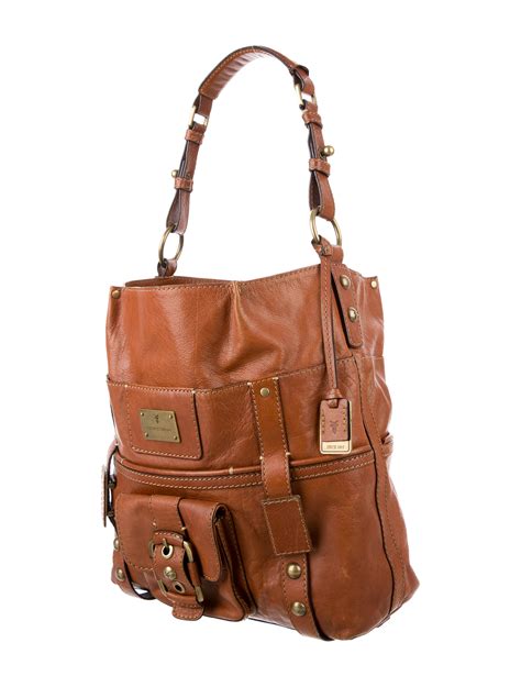Frye Leather Shoulder Bag - Handbags - WF820889 | The RealReal