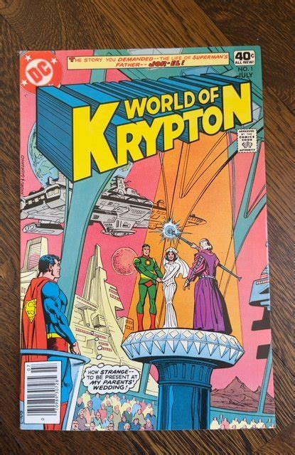 World Of Krypton 1 1979 Comic Books Bronze Age Dc Comics