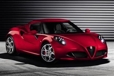 Alfa Romeo 4c Revealed Types Cars