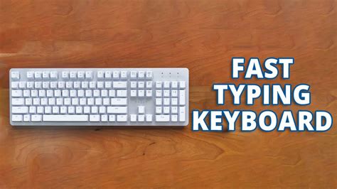 Top 5 Best Keyboard For Fast Typing Youtube