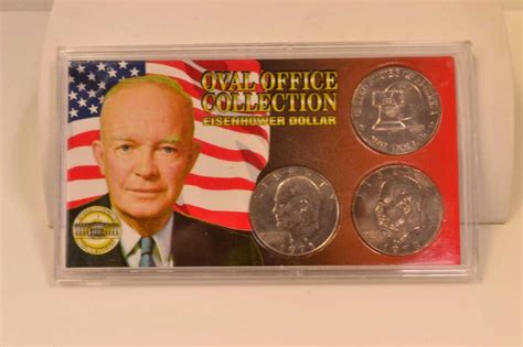 29x Oval Office Collection Eisenhower Dollar Set