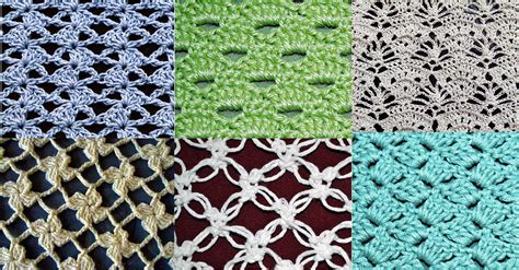 Sección Colección De Puntos De Crochet