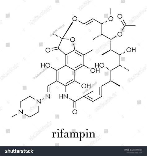 Rifampicin Rifampin Rifamycin Class Tuberculosis Antibiotic Stock
