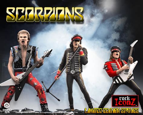 Scorpions Rock Iconz Blackout 3d Vinyl Available For Preorder