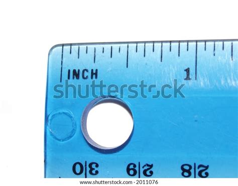 1inch Ruler Closeup Stock Photo Edit Now 2011076